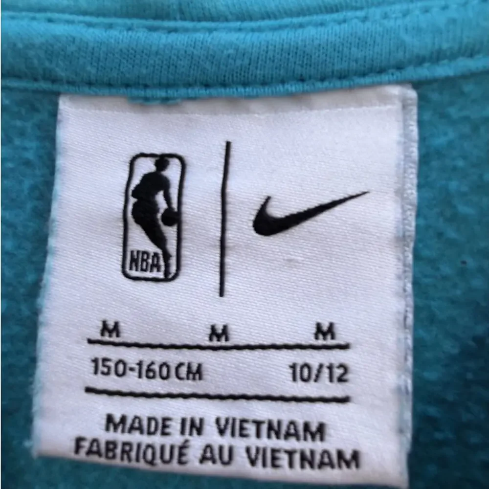 Nike Phoenix Suns Hoodie Youth Medium Teal NBA Basketball Pullover Kids